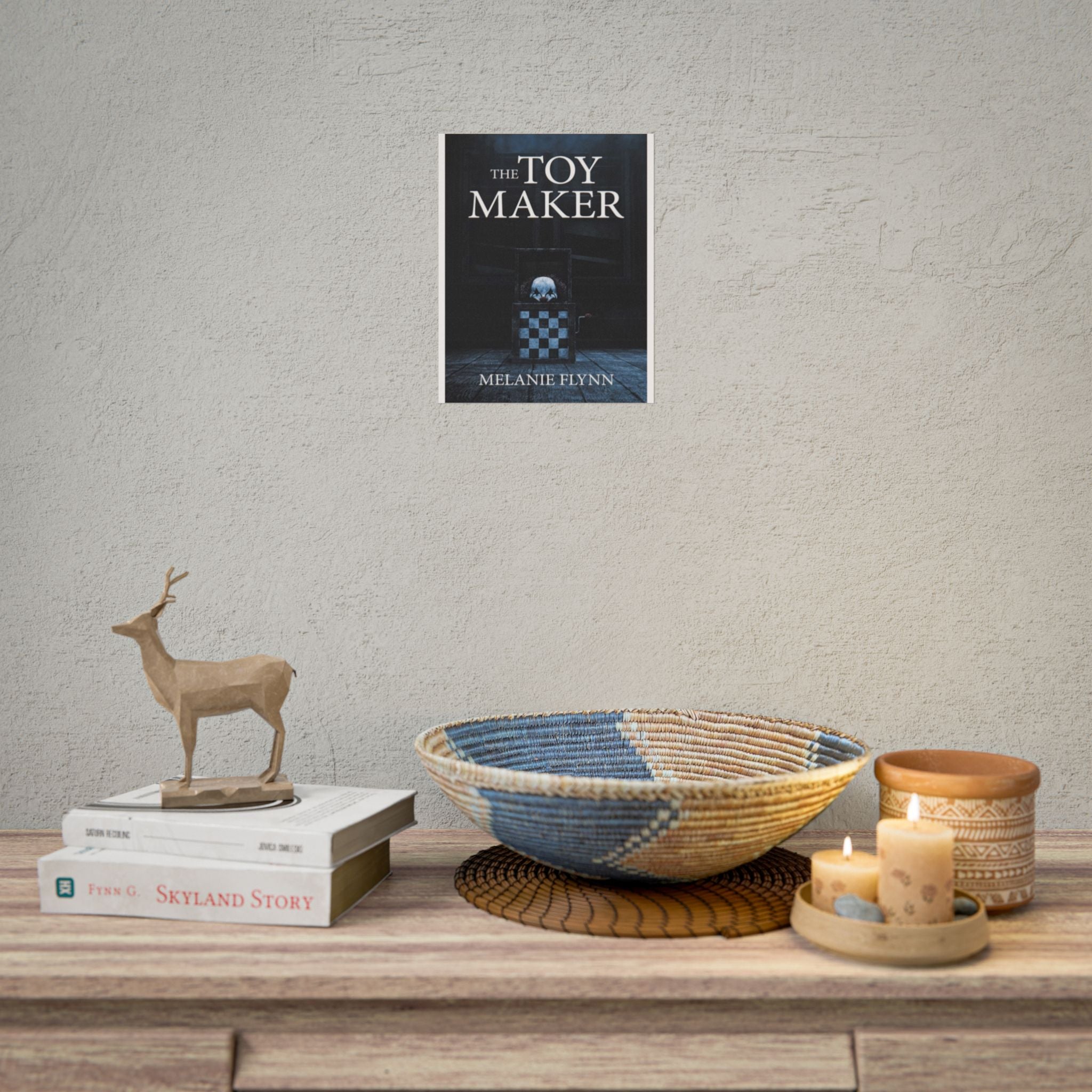 The Toy Maker Poster - Dark Themed Art Prints, Dreamy Wall Decor, Fantasy Posters, Unique Gift Ideas, Bookish Home Decor