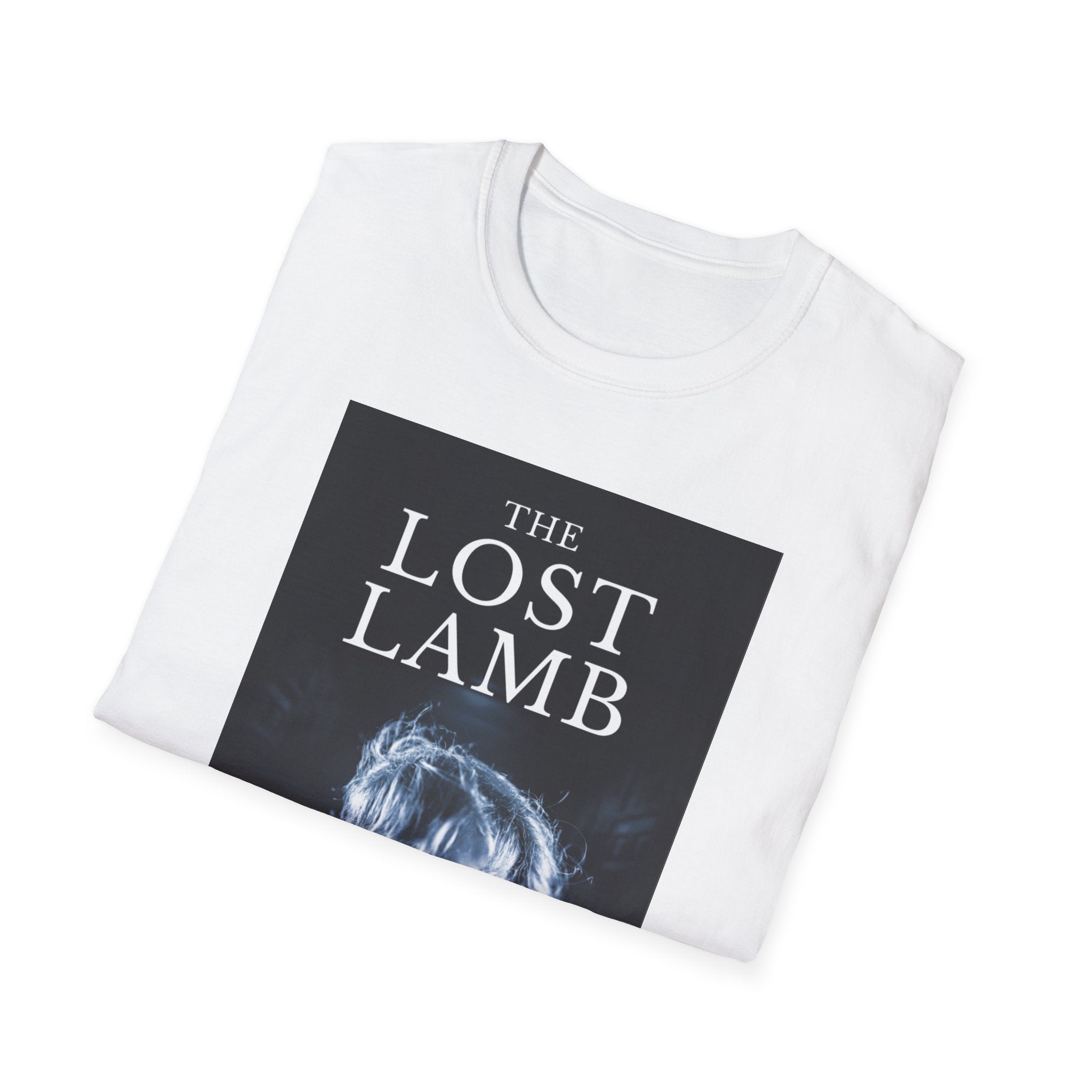 The Lost Lamb Unisex T-Shirt, Softstyle Tee for Book Lovers, Literary Gift, Casual Wear, Unique Artwork Shirt, Comfortable Everyday Fashion