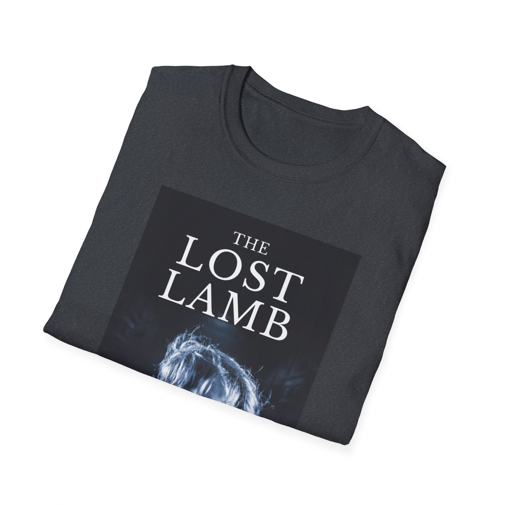 The Lost Lamb Unisex T-Shirt, Softstyle Tee for Book Lovers, Literary Gift, Casual Wear, Unique Artwork Shirt, Comfortable Everyday Fashion